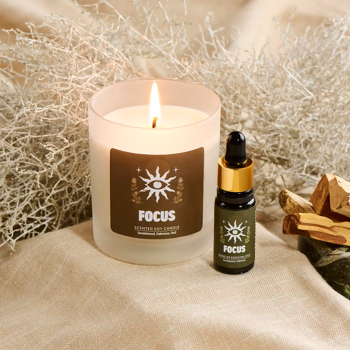 Shakti Ritual Candle Focus